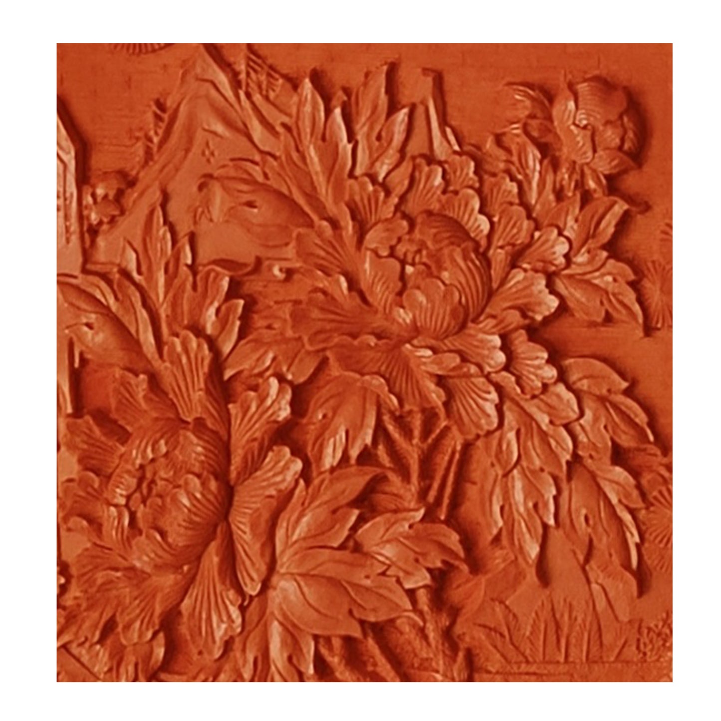 Carved Lacquer Hanging Panel
