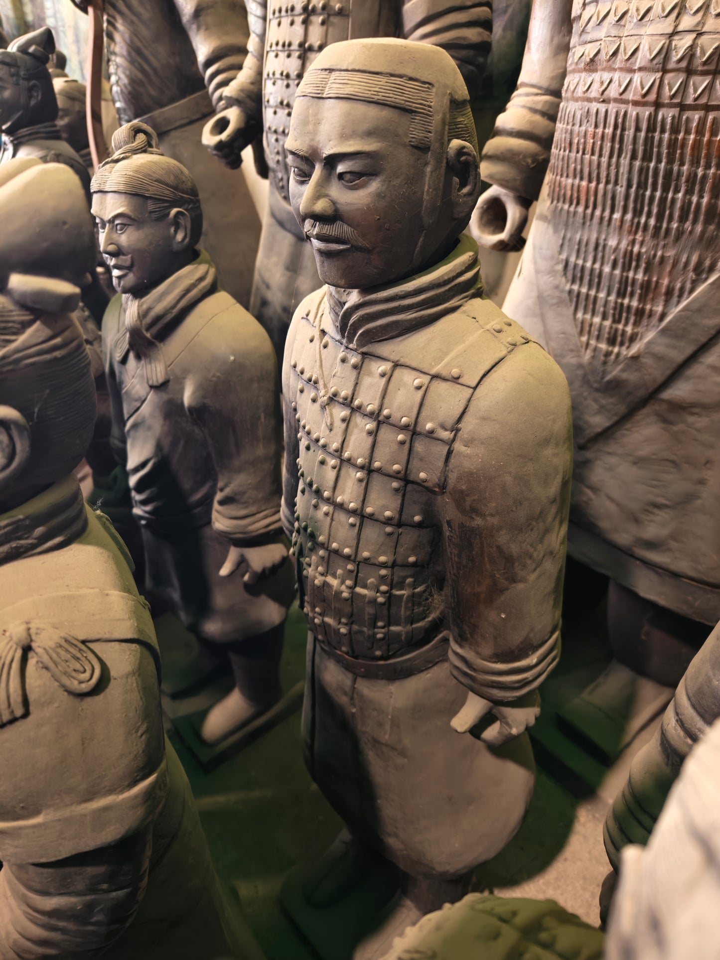 Terracotta Cavalry Replica of Emperor Qin Shihuang-Original size（Color Imitation Bronze）